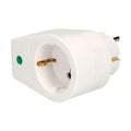 Adaptateur pour Prises EDM 250 V 10 A Thermoplastique