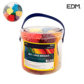 Attaches pour câble en nylon EDM 1000 Unidades Multicouleur