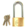 Key padlock EDM Brass