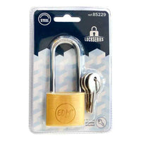 Key padlock EDM Brass