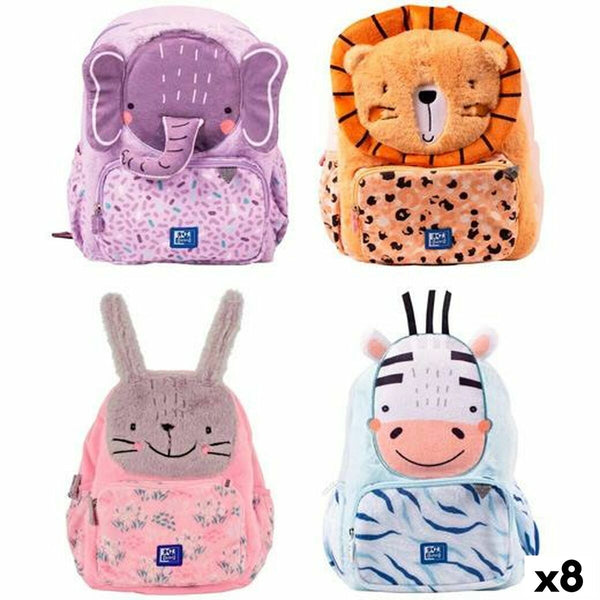 Child bag Oxford Animal Besties 23 x 31 x 12 cm (8 Units)