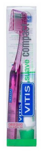 "Vitis Cepillo Dental Compact Suave Aloe 15ml"