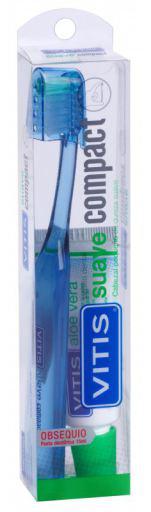 "Vitis Cepillo Dental Compact Medio Aloe 15ml"
