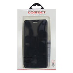 Mobile Cover Case Huawei P Smart Contact Slim Black Textile Polycarbonate