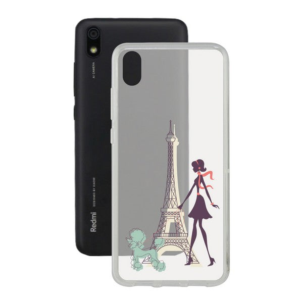 Mobile cover Xiaomi Redmi 7a Contact Flex France TPU