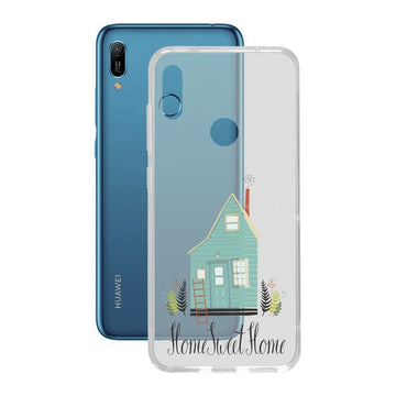 Mobile cover Huawei Y6 2019 Contact Flex Home TPU