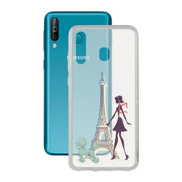 Mobile cover Samsung Galaxy A40s Contact Flex France TPU