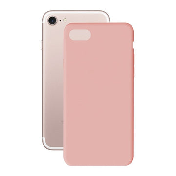 Mobile cover Iphone 7+/8+ KSIX Soft Cover TPU Pink