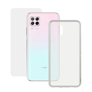Tempered Glass Mobile Screen Protector + Mobile Case Huawei P40 Pro Contact 9H Transparent