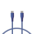 Data / Charger Cable with USB KSIX Blue 1 m