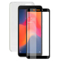 Tempered Glass Mobile Screen Protector + Mobile Case Xiaomi Redmi 6A Contact
