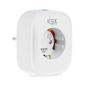 Prise Intelligente KSIX Smart Energy Slim WIFI 250V Blanc