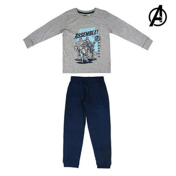 Pyjama Enfant The Avengers 74172 Gris