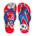 Flip Flops for Children Spiderman Red