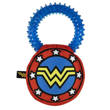 Dog toy Wonder Woman   Blue 100 % polyester