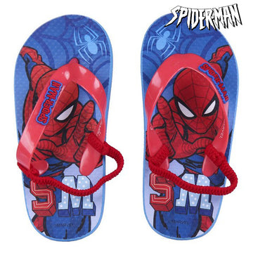 Flip Flops for Children Spiderman Blue