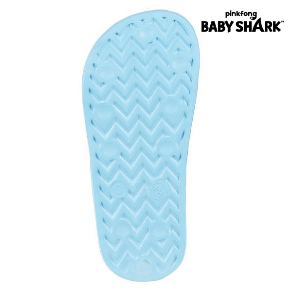 Flip Flops for Children Baby Shark Blue