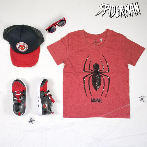 Scarpe Sportive per Bambini Spiderman Rosso