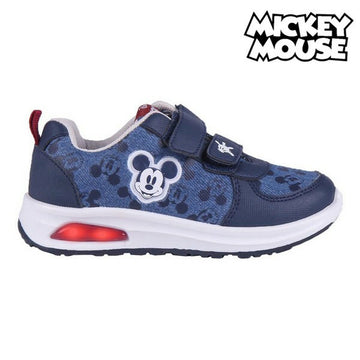 Baskets LED Mickey Mouse Bleu