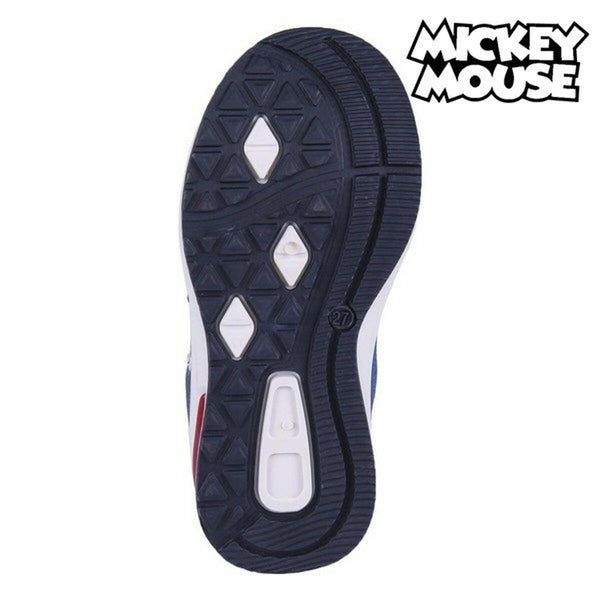 Turnschuhe mit LED Mickey Mouse Blau