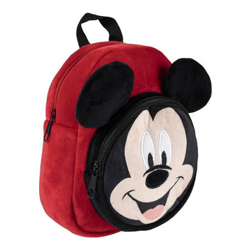 Child bag Mickey Mouse Red (18 x 22 x 8 cm)