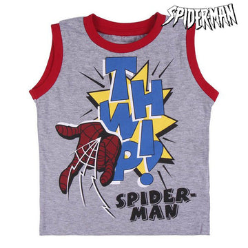 Schlafanzug Für Kinder Spiderman Grau