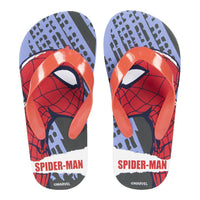 Flip Flops for Children Spiderman Blue