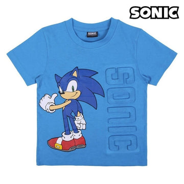 T shirt à manches courtes Enfant Sonic