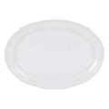 Serving Platter Feuille Oval Porcelain White (28 x 20,5 cm)