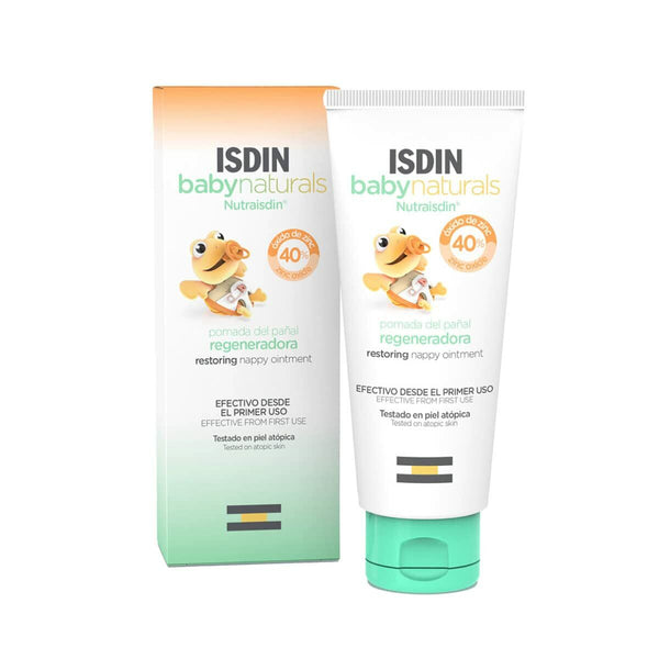 Crème protectrice pour le change Isdin Baby Naturals  Onguent Oxyde de zinc 50 ml