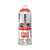 Peinture en spray Pintyplus Evolution F107 400 ml Fluorescent Rouge