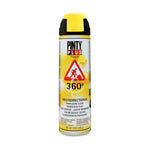 Peinture en spray Pintyplus Tech T146 360º Jaune 500 ml