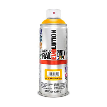 Peinture en spray Pintyplus Evolution RAL 1028 400 ml Melon Yellow