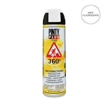 Peinture en spray Pintyplus Tech T101 360º Blanc 500 ml