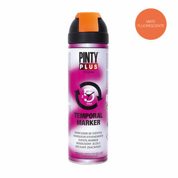 Sprej slika Pintyplus Tech T143 Začasna Oranžna 500 ml