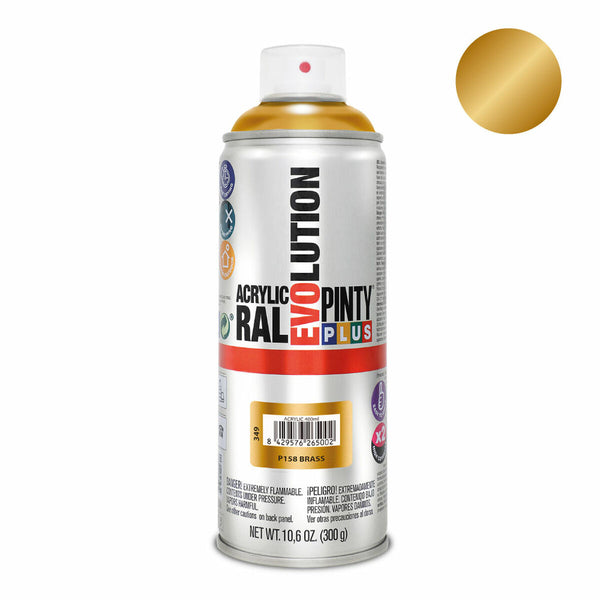 Spray paint Pintyplus Evolution P158 400 ml Brass