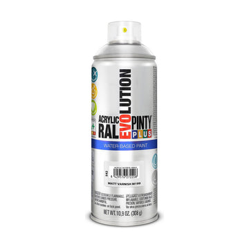 Lak v spreju Pintyplus Evolution M199 Mat Na vodni osnovi 400 ml Brezbarven