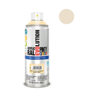 Spray paint Pintyplus Evolution RAL 1015 400 ml Water based Light Ivory