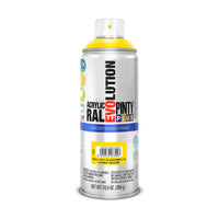 Peinture en spray Pintyplus Evolution RAL 1021 Base d'eau Sunny Yellow 400 ml