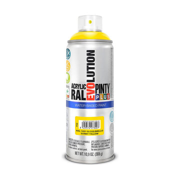 Sprej slika Pintyplus Evolution RAL 1021 Na vodni osnovi Sunny Yellow 400 ml