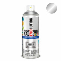 Sprej slika Pintyplus Evolution RAL 9006 Na vodni osnovi White Aluminium 400 ml