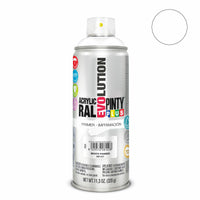 Peinture en spray Pintyplus Evolution IW101 320 ml Apprêt Base d'eau Blanc