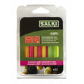 Hot melt glue  sticks Salki 430106 Multicolour Decoration fluoride Ø 8 x 95 mm 105 g (22 Units)