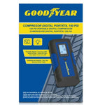 Portable Air Compressor with LED Light. Goodyear GOD0019 2600 mAh 150 PSI 7,4 V