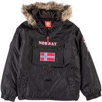 Parka Unisex Go & Win Noreg Für Kinder Schwarz