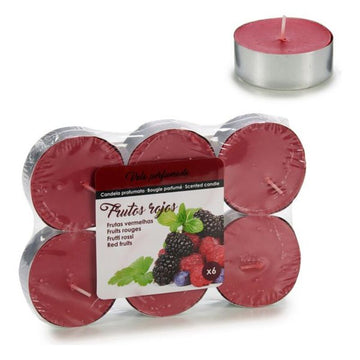 Candles Maxi Tea Light Red Berries (6 pcs)