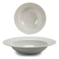 Deep Plate White Porcelain (23 x 4 x 23 cm) (Ø 23 cm)