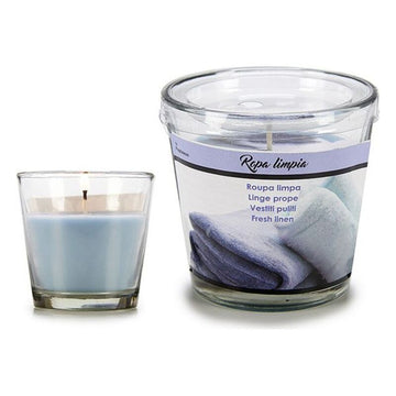 Candle Clean Clothes Blue Light Blue (9 x 8 x 9 cm) (9 x 8 x 9 cm)