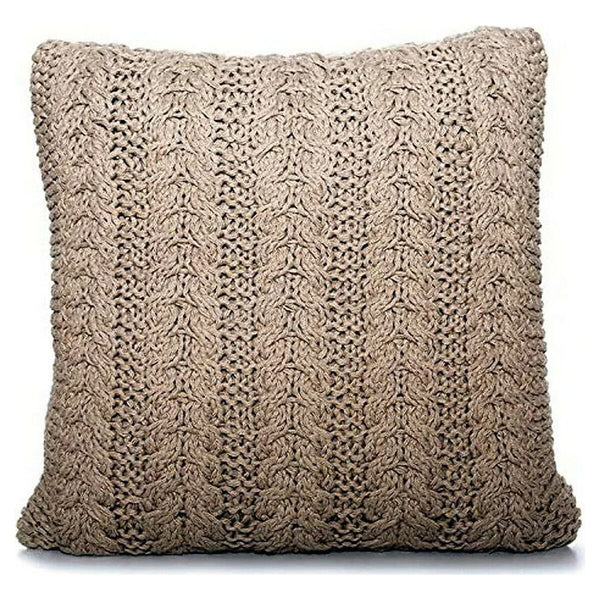 Cushion Wool (60 x 20 x 60 cm) Beige