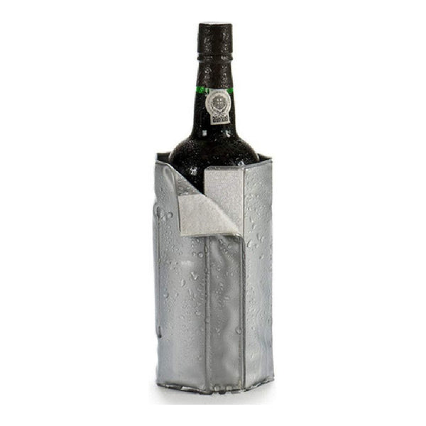 Bottle Cooler Silver (0,5 x 18,5 x 30 cm)